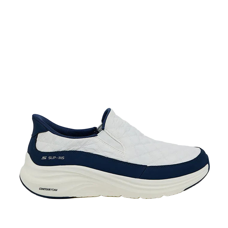 Skechers Men Casual CONTOUR FOAM Slip-On Shoes White 232620W-WNV