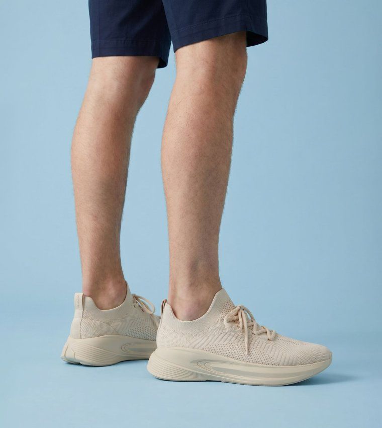 Aldo Men Casual GRIFIN Chunky Lace-Up Sneakers Beige 20GRIFIN271_Beige