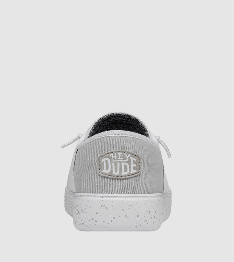 Hey Dude Cody Mesh Low-Top Casual Shoes Off White