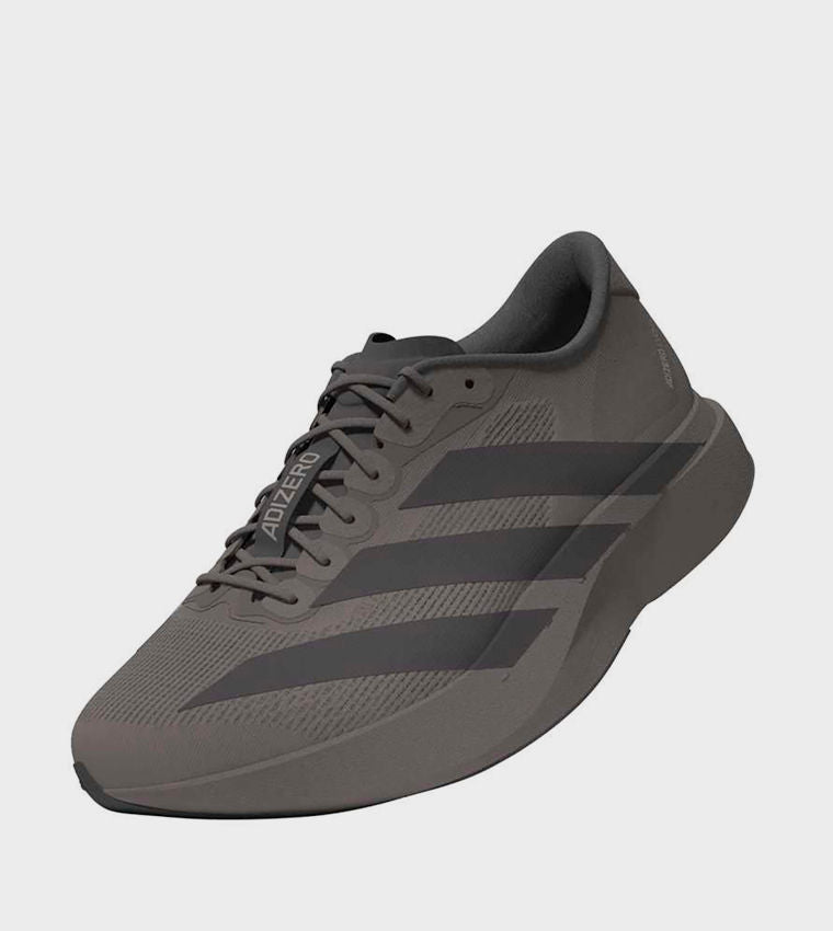 Adidas Adizero Evo SL Stripe Detail Running Shoes Brown