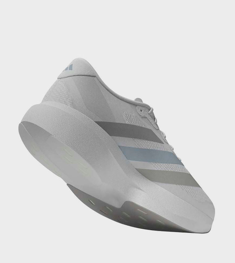 AdidasAdizero Evo SL Stripe Detail Running Shoes White