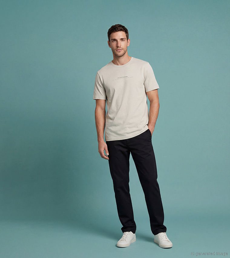Printed Short Sleeves Casual T-Shirt