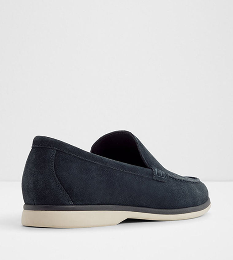 Aldo Men Casual MARINER Solid Slip-On Loafers Navy 20MARINER410_Navy