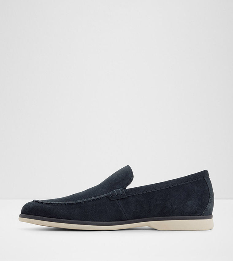 Aldo Men Casual MARINER Solid Slip-On Loafers Navy 20MARINER410_Navy