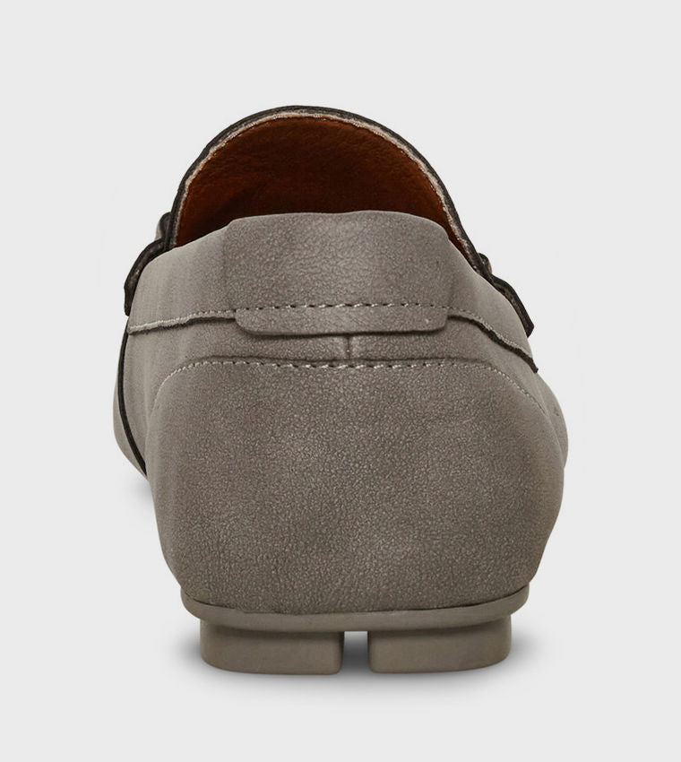 Steve Madden Men Casual M-SNAPPZ Metal Accent Loafers