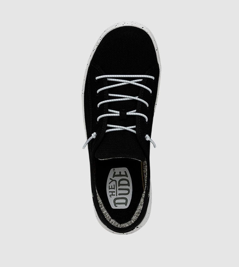 HEY DUDE CODY MESH Low‑Top Casual Shoes Black