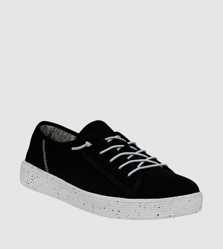 HEY DUDE CODY MESH Low‑Top Casual Shoes Black
