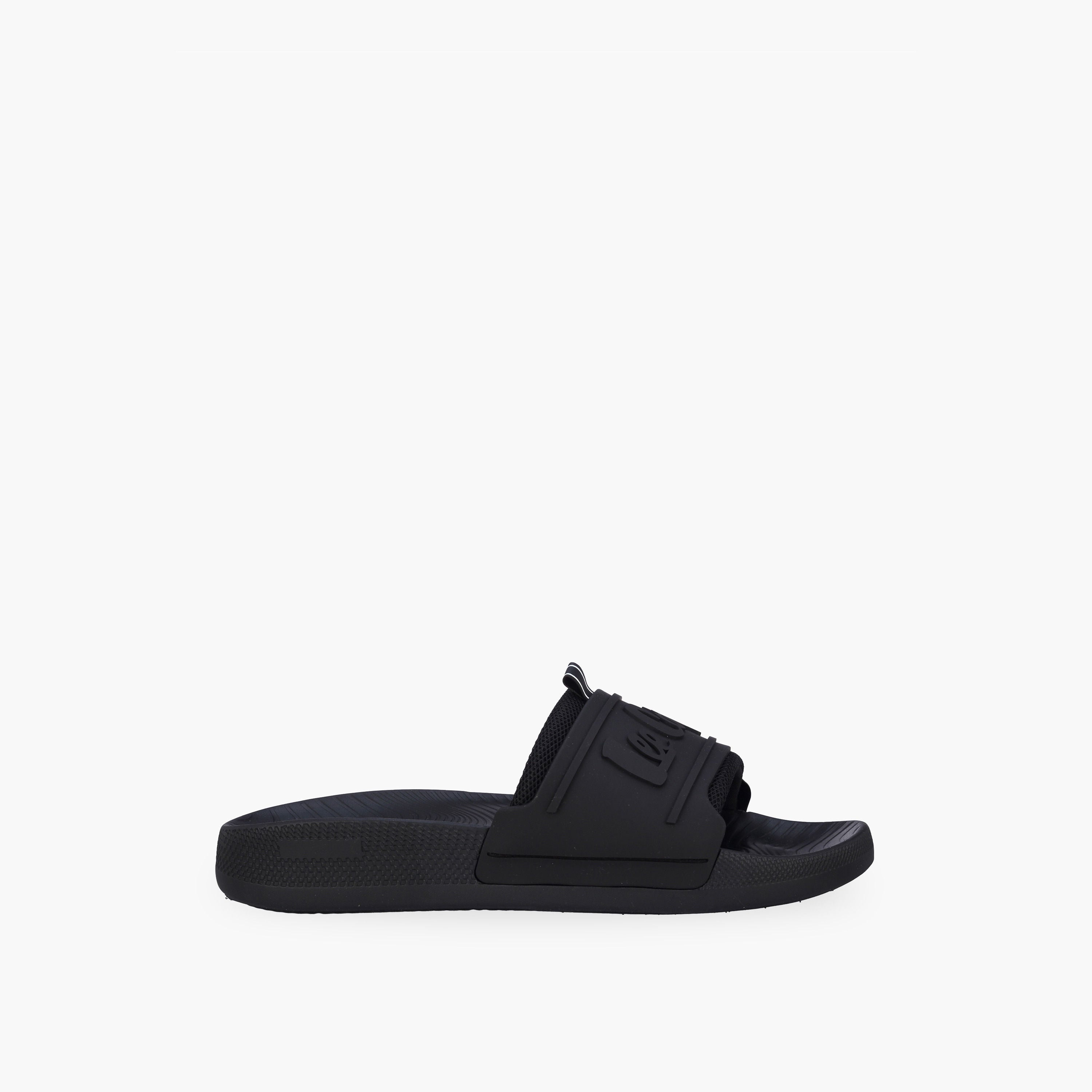 Lee Cooper Men Casual Embossed Slides 951718ABLACK