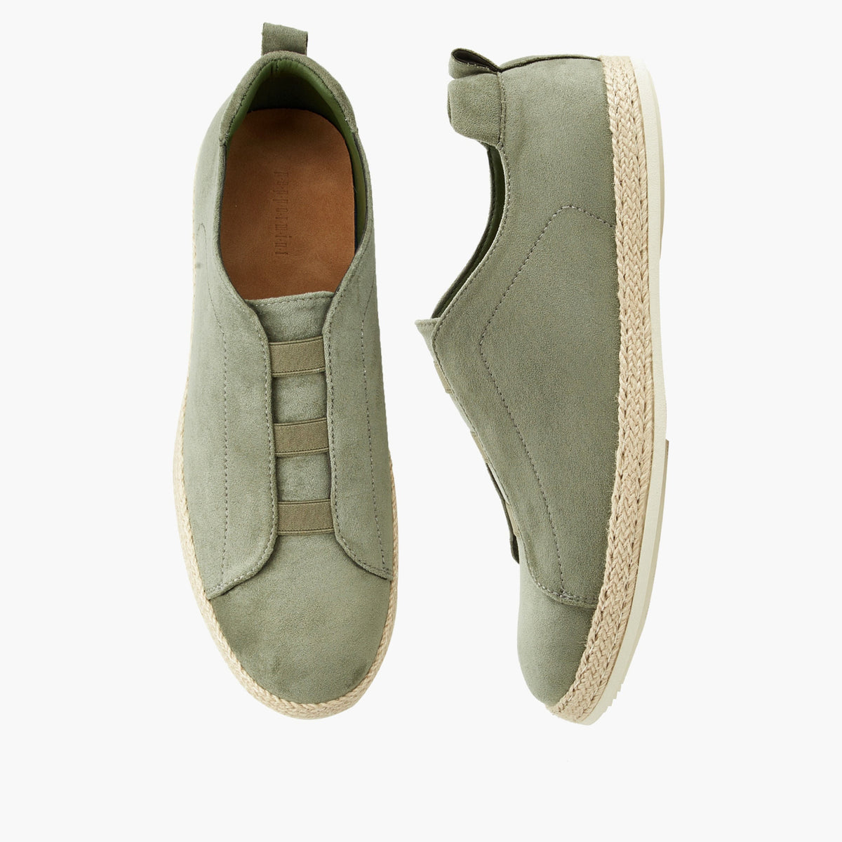 Peppermint Men Casual Textured Slip-On Espadrille Loafers