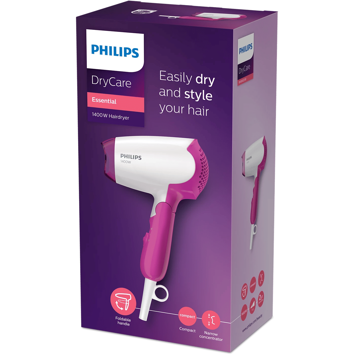 Philips DryCare Essential Hairdryer BHD003/03