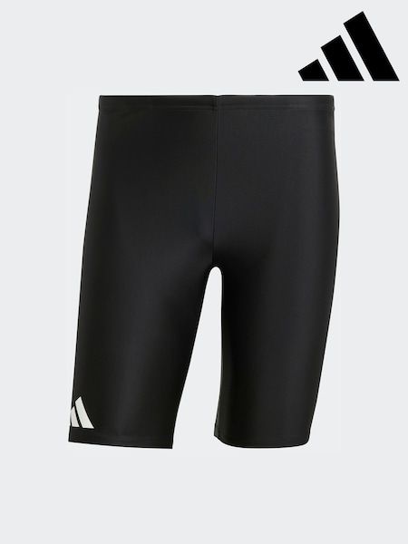 adidas Black/White Solid Jammer Knitted Trunk