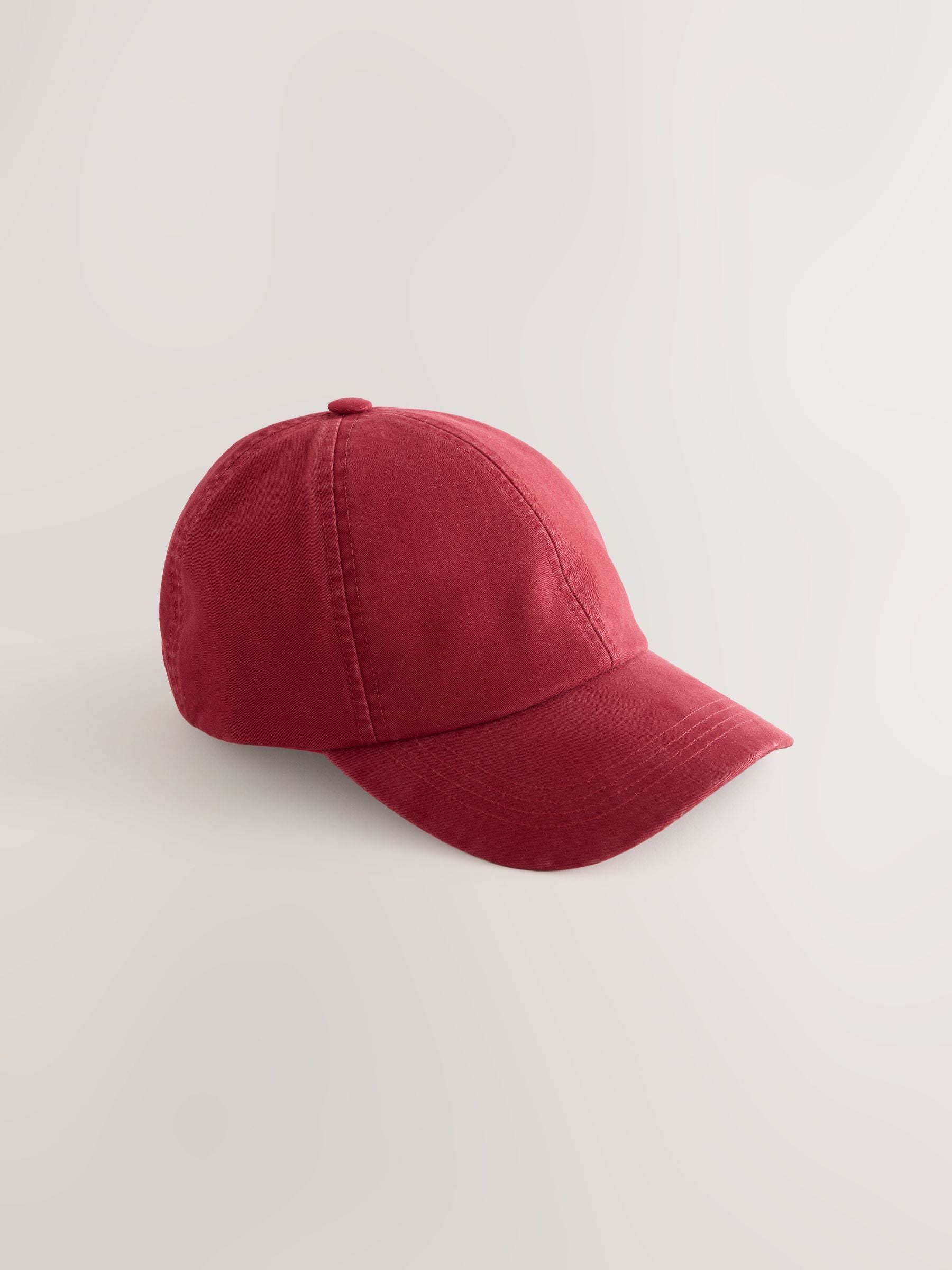Next Burgundy/Ecru Caps 2 Pack Classic Adjustable Baseball
