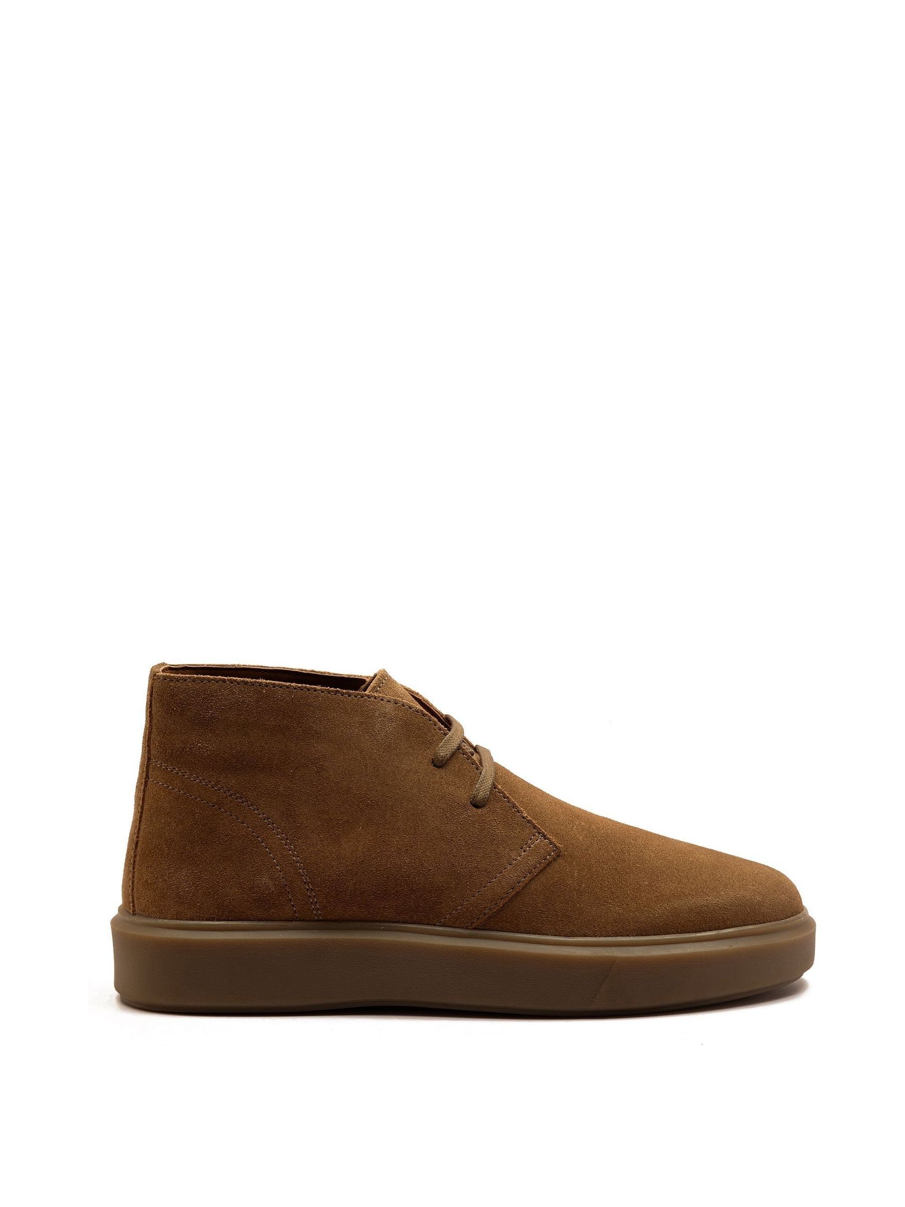 Off The Hook Jethro Suede Leather Chukka Boots Brown