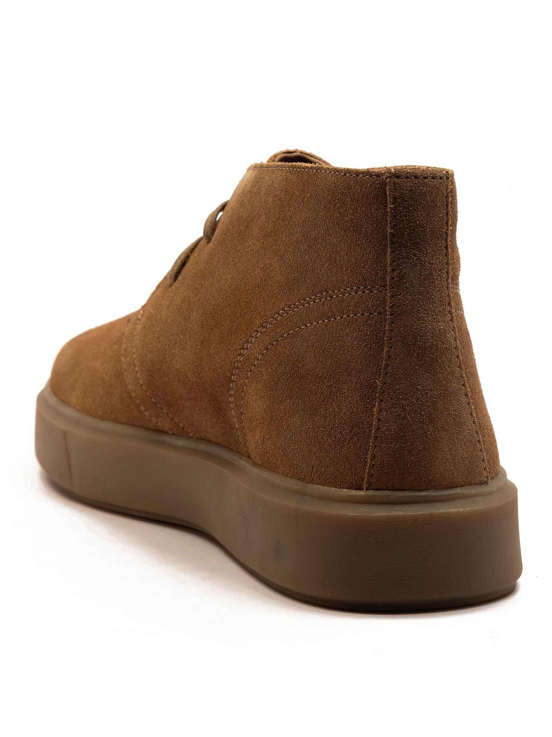 Off The Hook Jethro Suede Leather Chukka Boots Brown