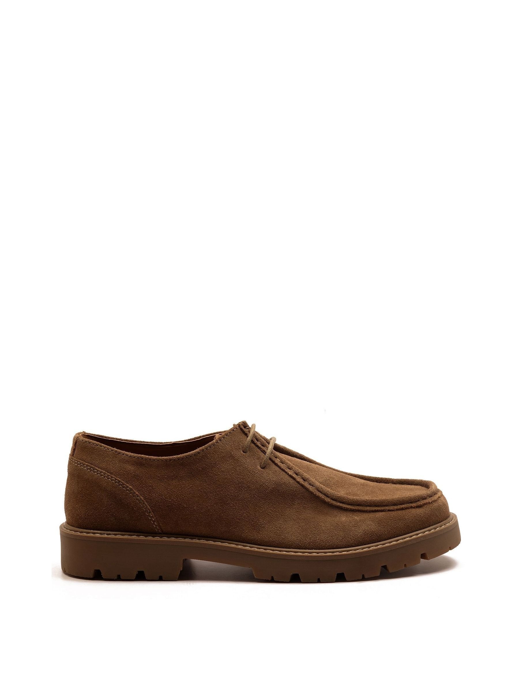 Off The Hook Jovi Suede Moc Toe Shoes Lug Sole