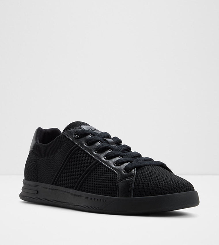 Aldo JOSHY Solid Lace-Up Sneakers Black alt3