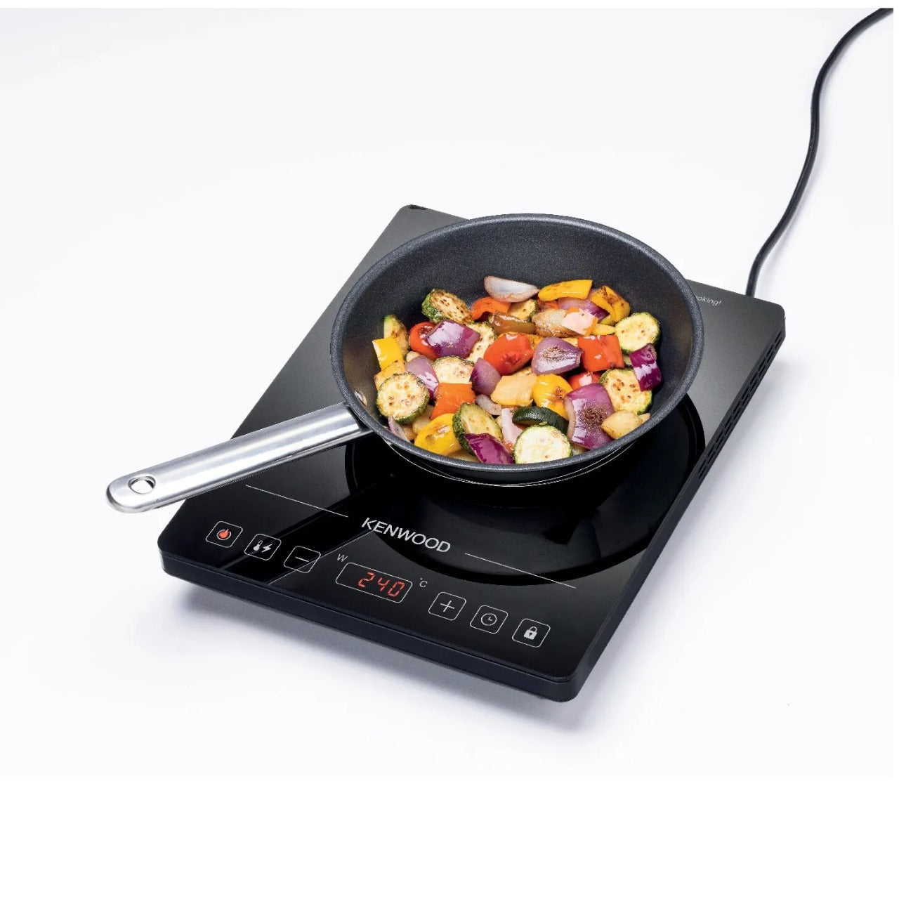Kenwood IFC01.000BK 200-2000W Single Infrared Induction Cooker - Jango Mall