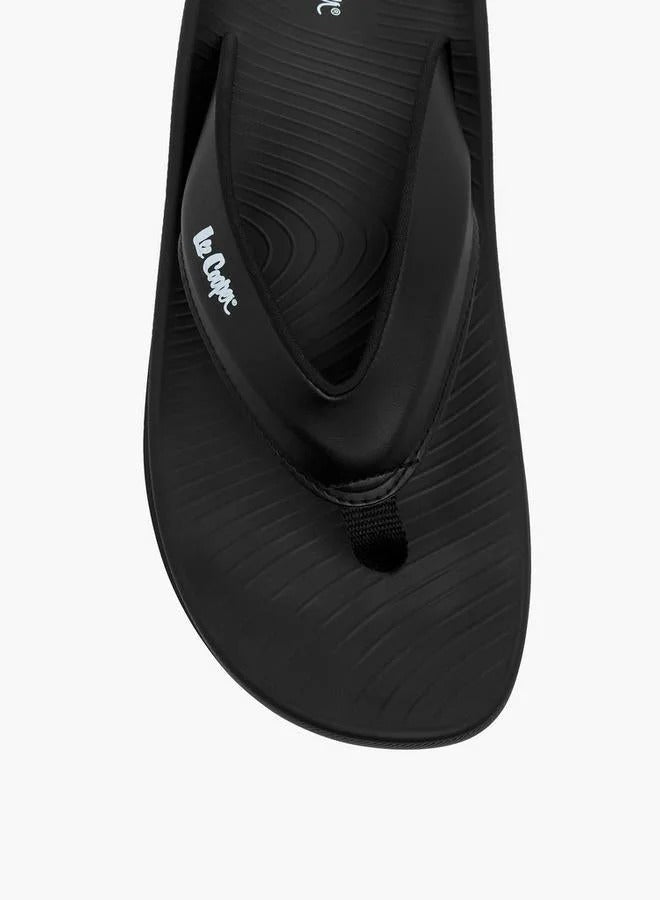 Lee Cooper Thong Slippers Men Black