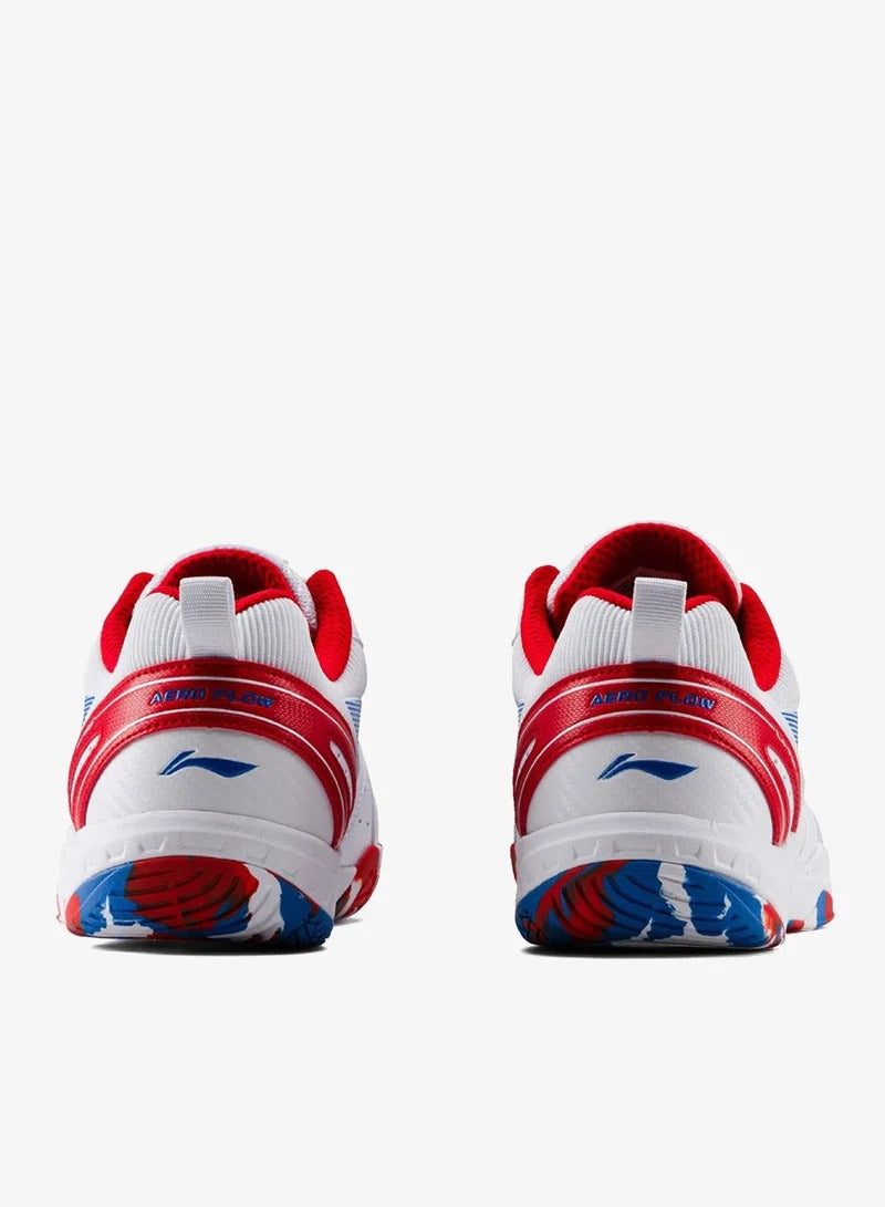 Lining Aero Flow Badminton Shoes White