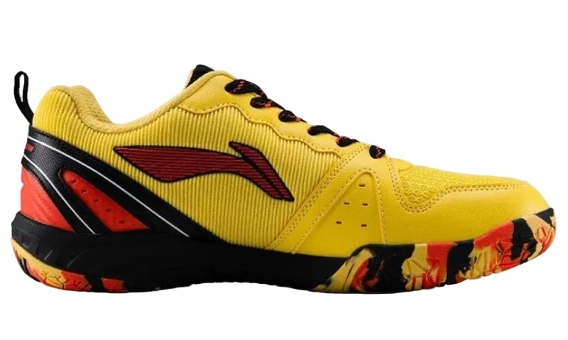 Lining Aero Flow Badminton Shoes Yellow