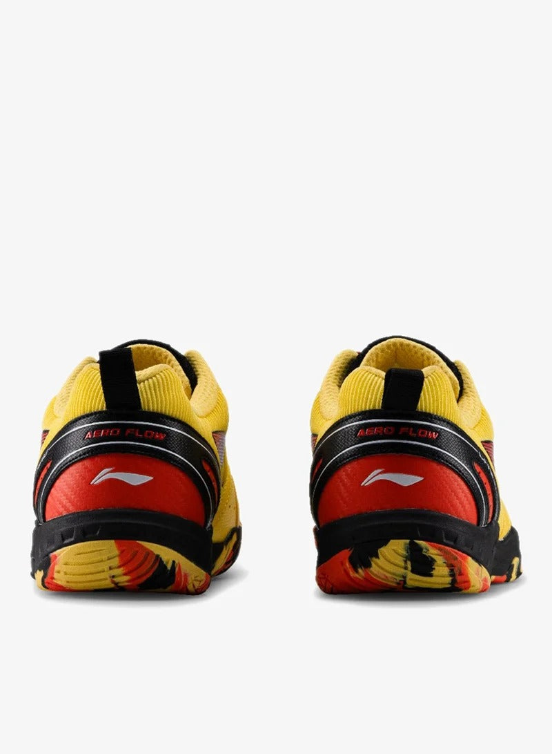 Lining Aero Flow Badminton Shoes Yellow