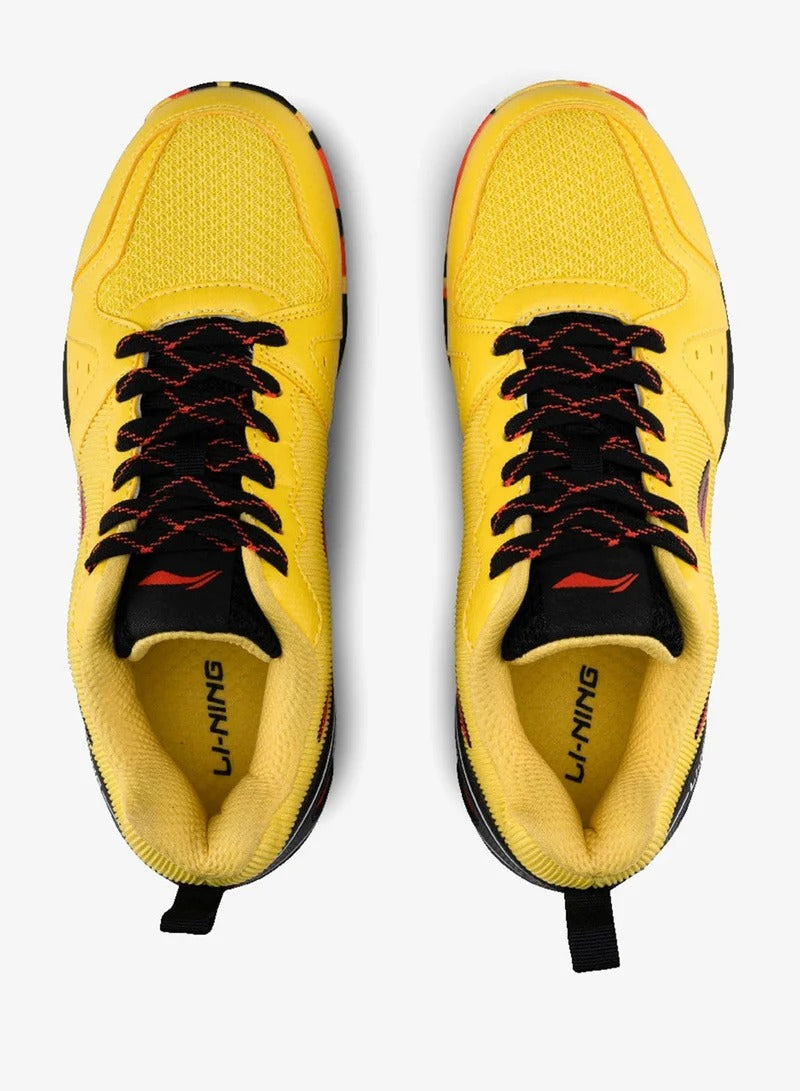 Lining Aero Flow Badminton Shoes Yellow