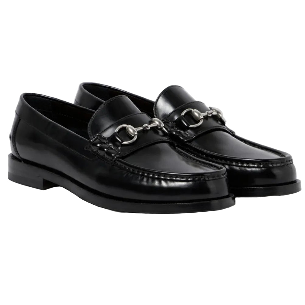 Men's loafer with Horsebit Black