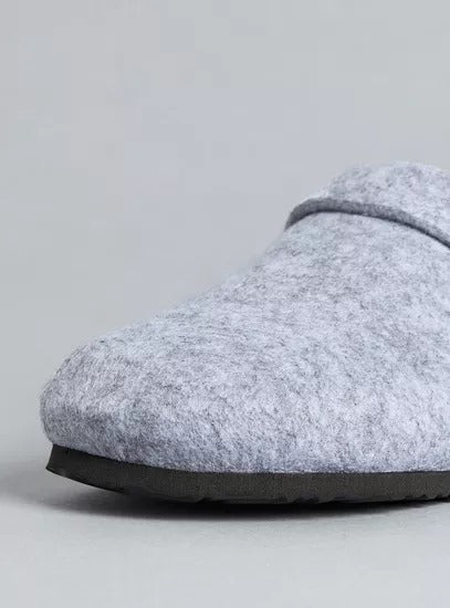 Max Buckle Accent Slip-On Mules