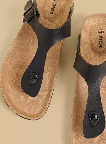 Max Buckle Accent Sandals