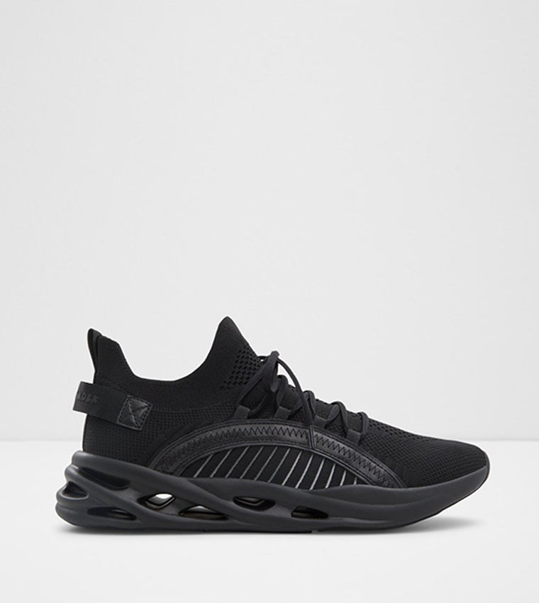 Aldo MOTIONX Lace Up Sneakers Black Low Top