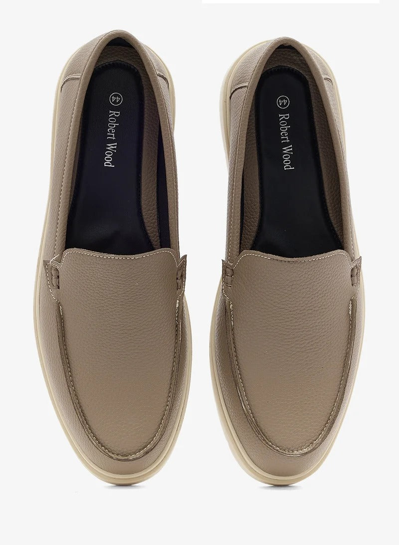 RobertWood Faux Leather Loafers