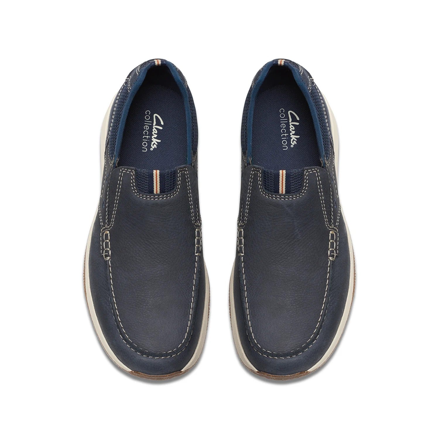 Clarks Mens - Sailview Step Navy Nubuck