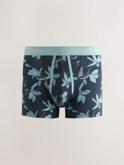 Next Kew Collection Floral Print Signature A-Fronts 4 Pack