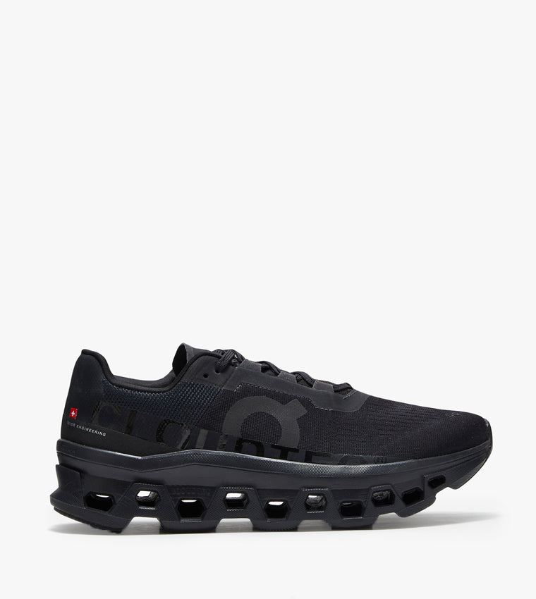 On Cloudmonster Men's Running Shoes - Black