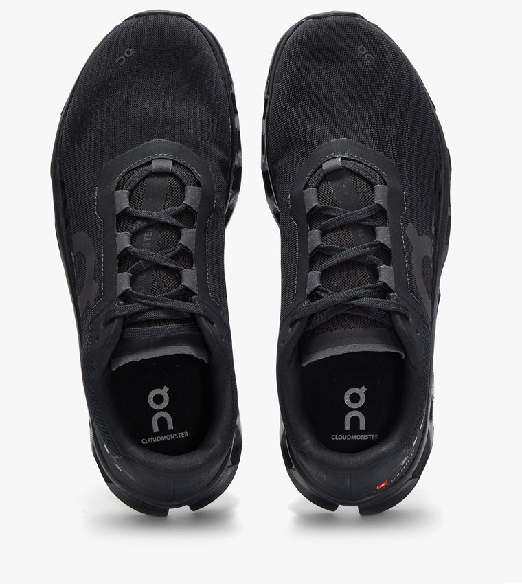 On Cloudmonster Men's Running Shoes - Black