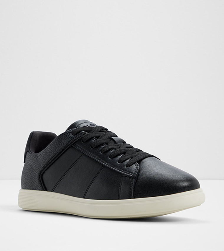 Aldo OVIE Solid Lace-Up Sneakers Black alt3