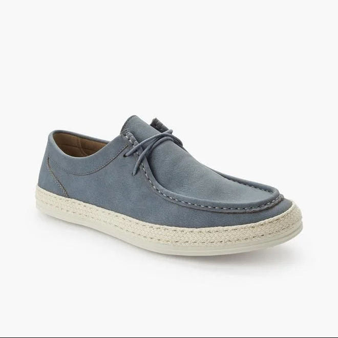 Peppermint Men Lace-Up Espadrilles Blue