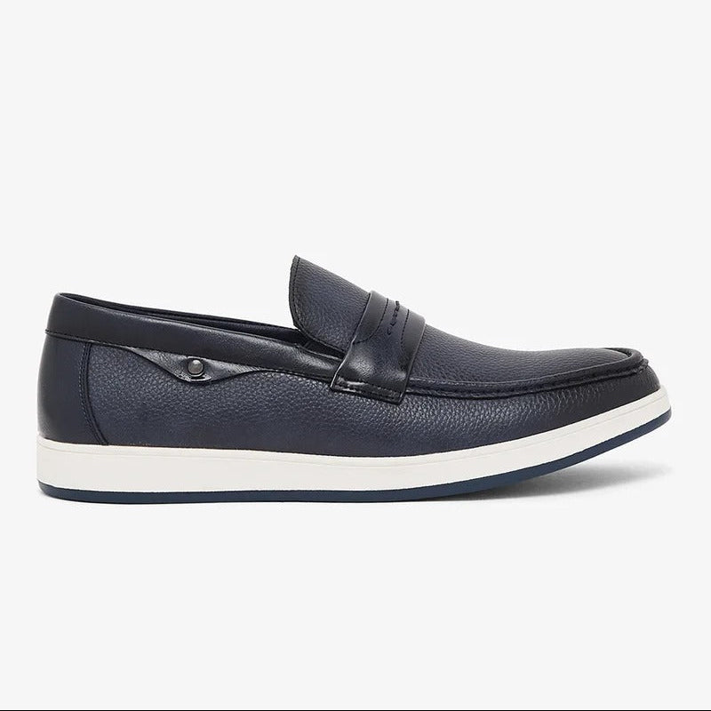 Robert Wood Casual Loafers Navy