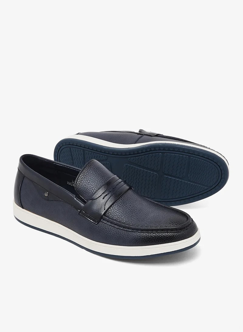Robert Wood Casual Loafers Navy