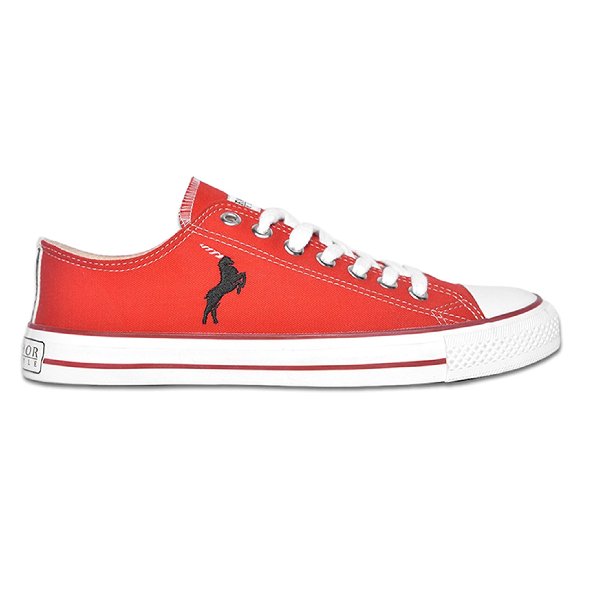 Performance Low Cut Fashion Sneaker Red - Jango Mall