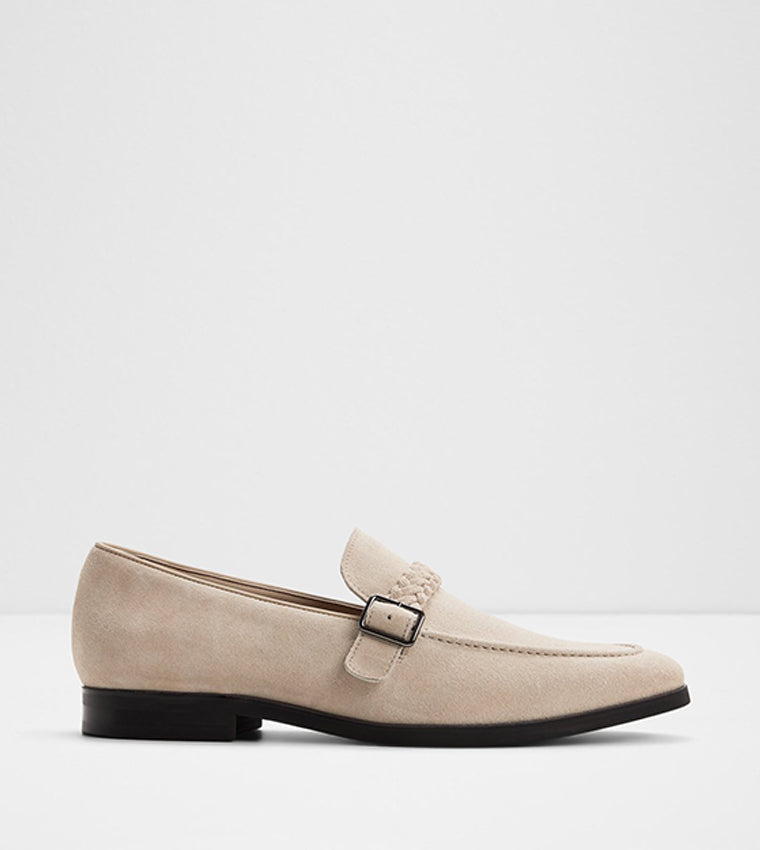 Aldo Ringo Braided Strap Loafers Beige - main