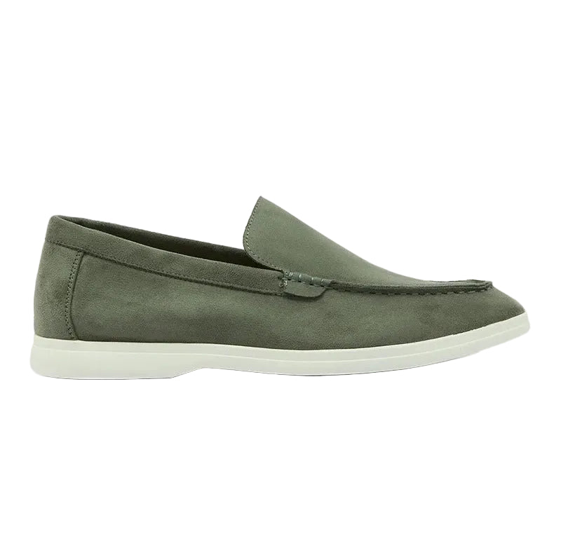 Robert Wood Casual Slip-Ons Green