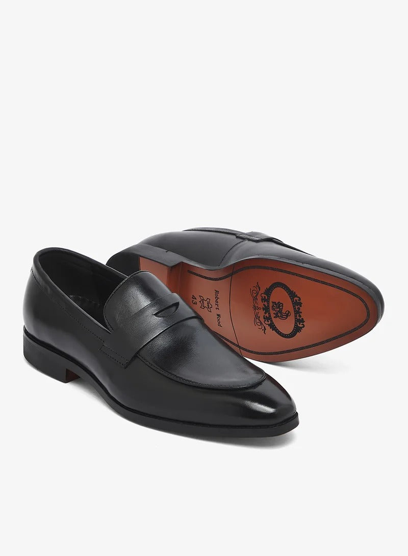 Robert Wood Genuine Leather Formal Slip Ons