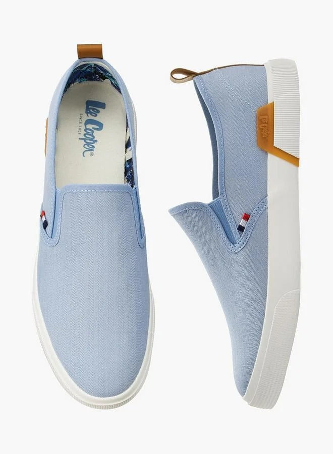 Lee Cooper Slip Ons Men Light Blue