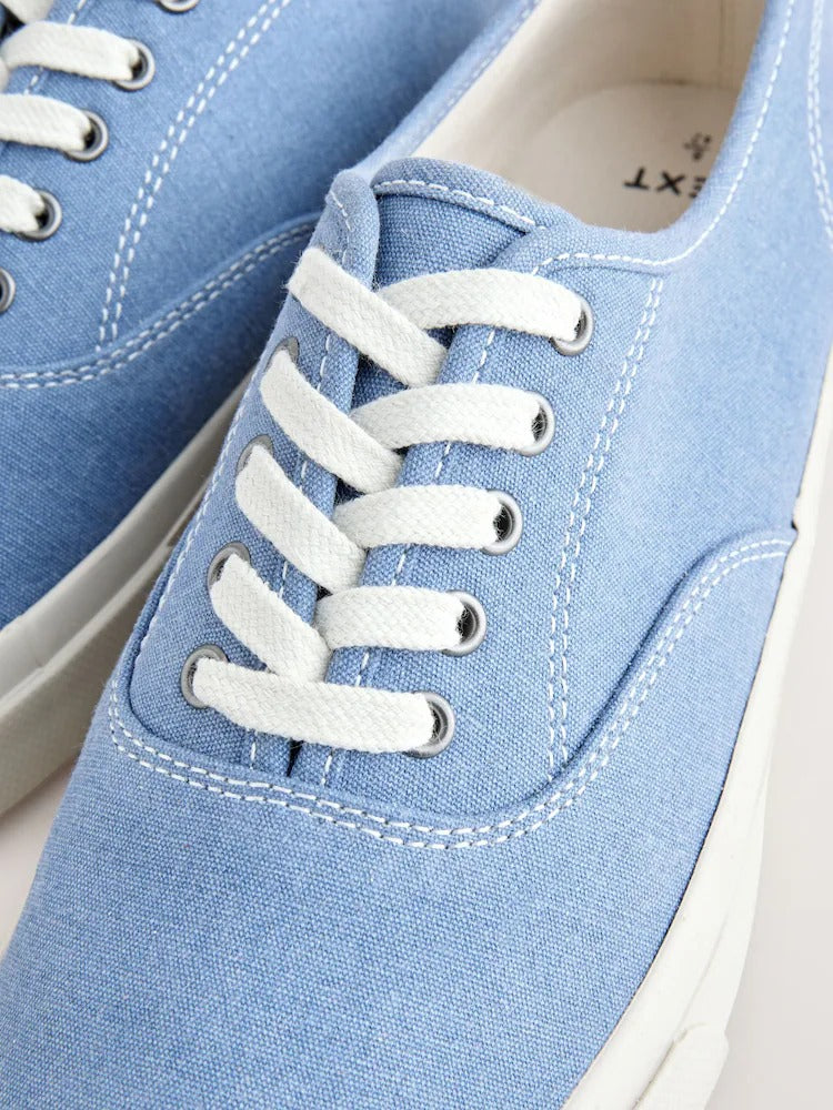 NEXT Canvas CVO Trainers Blue