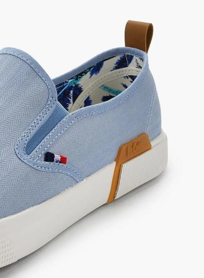Lee Cooper Slip Ons Men Light Blue