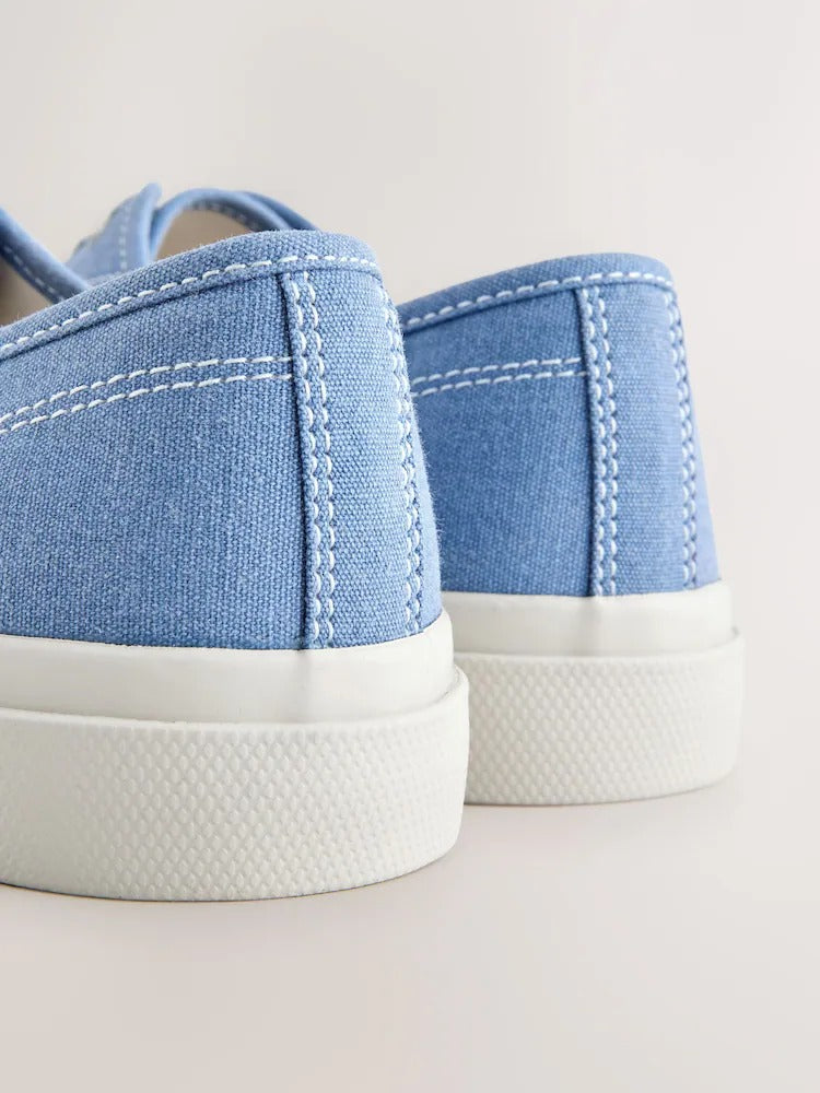 NEXT Canvas CVO Trainers Blue