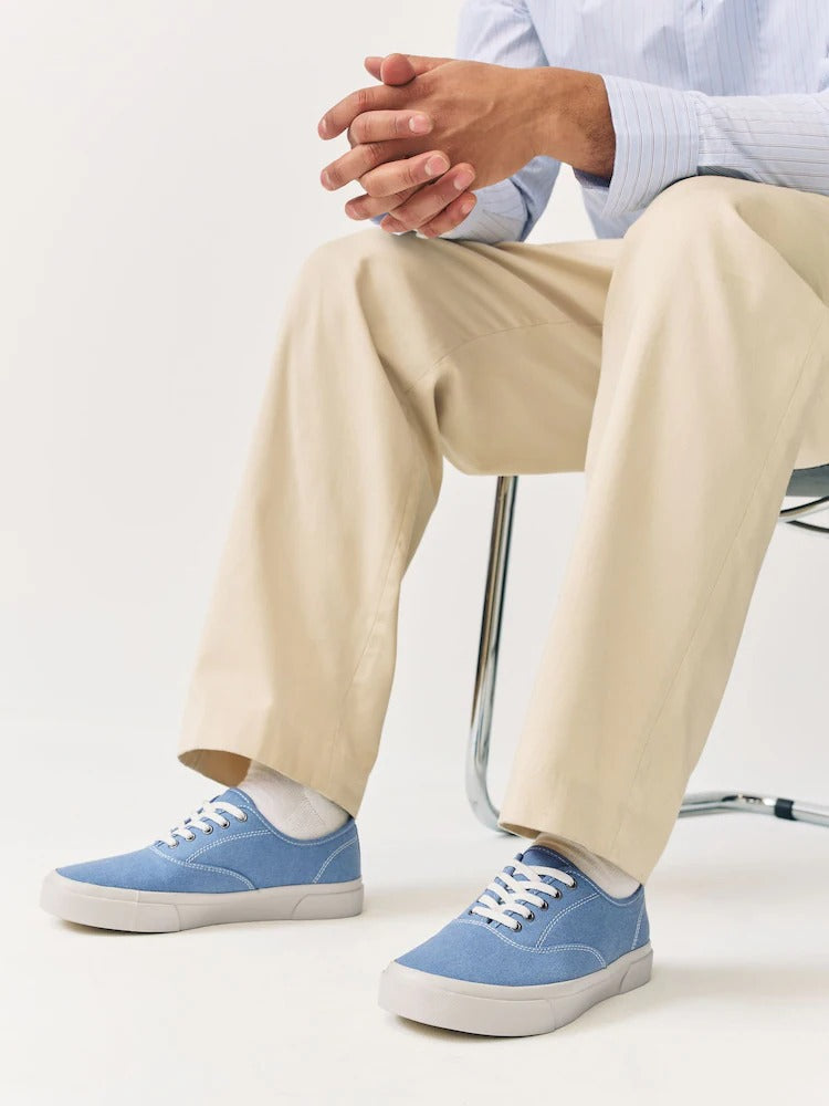 NEXT Canvas CVO Trainers Blue