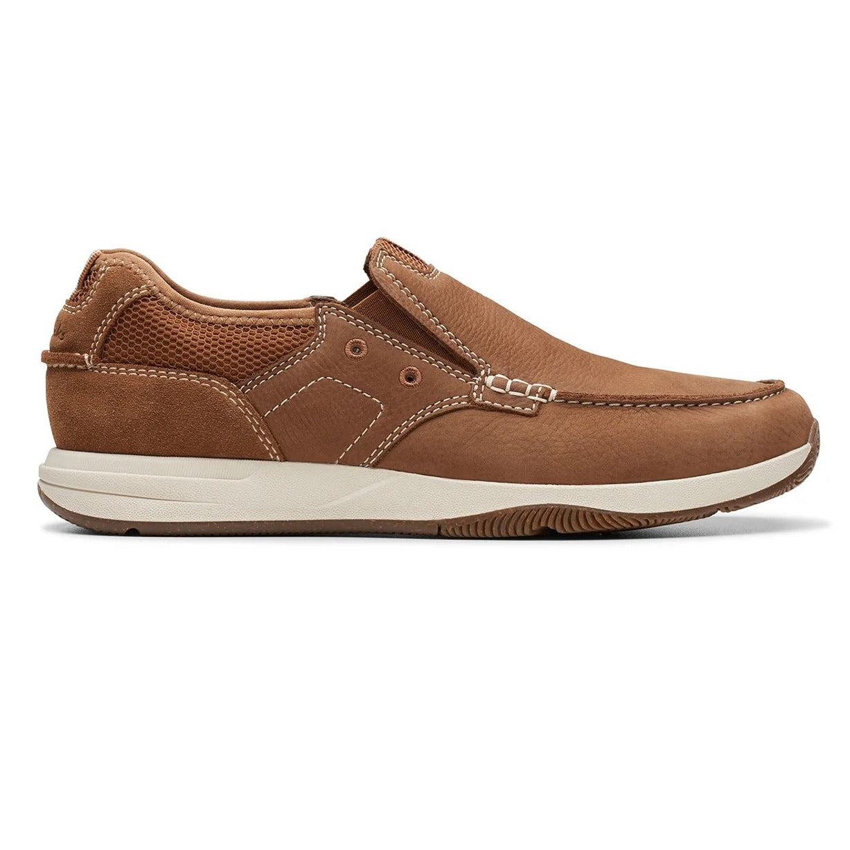 Clarks Mens - Sailview Step Ligth tan Nubuck