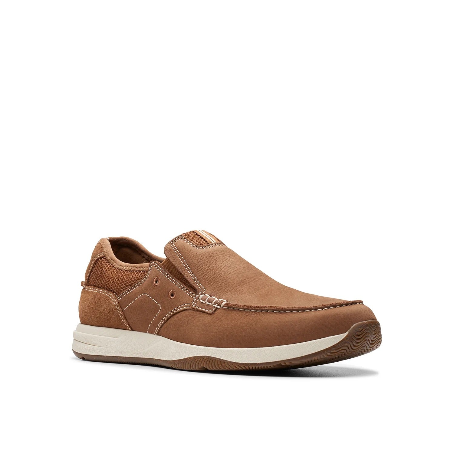 Clarks Mens - Sailview Step Ligth tan Nubuck